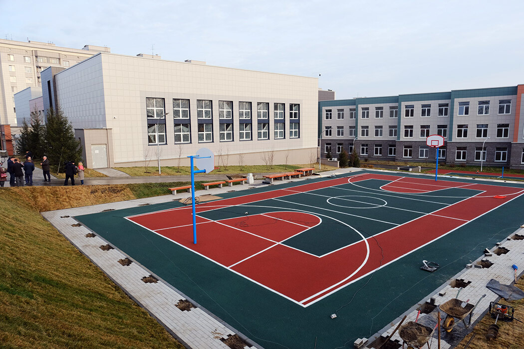 новая школа в Кольцово