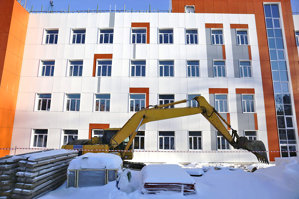 строительство школы на улице Михаила Немыткина